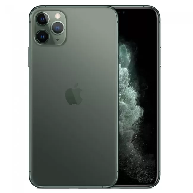 iphone 11 pro max 64gb in midnight green